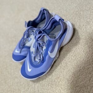 Nike Purple and White Running Shoes